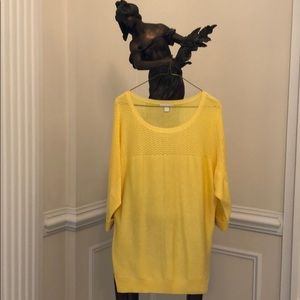 LACY SWEATER TOP- by NEW YORK & COMPANY